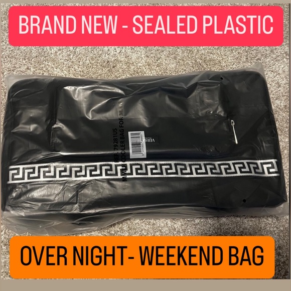 Popular Versace Overnight Weekend Duffle Bag - Color: Black ( BUY NOW!! ) - Picture 5 of 5